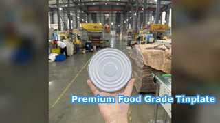 MR Tinplate Sheet for Industrial Food Can Manufacturing