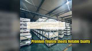 Premium Electrolytic Tinplate Sheets for Metal Packaging