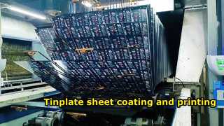 Premium Tea Packaging Tin Plate Sheets