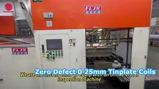 China's First Offline Visual Inspection System for Printed Metal Sheets
