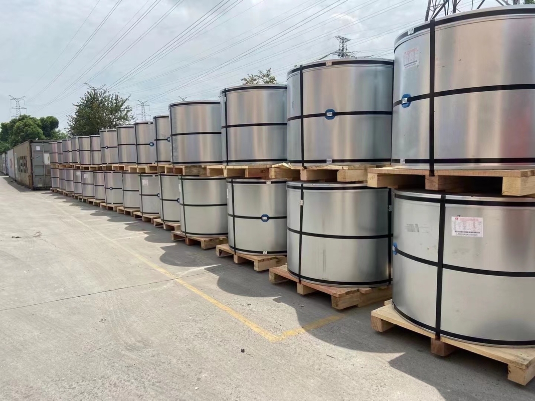 Rust Acid Alkali Resistance Electrolytic Tin Plate 0.22mm T4-CA 2.8 / 2.8