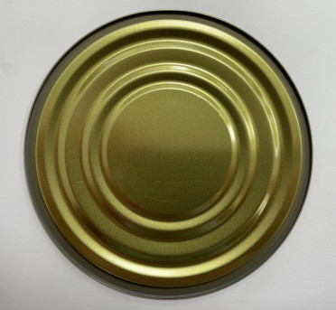 Round Food Packing Tinplate Lid 153mm Diameter Tin Can Lids Bottom
