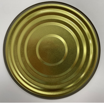 ID153mm 603Tinplate Lid Metal Can With Lid For Paper Tube Tinplate SPTE TFS