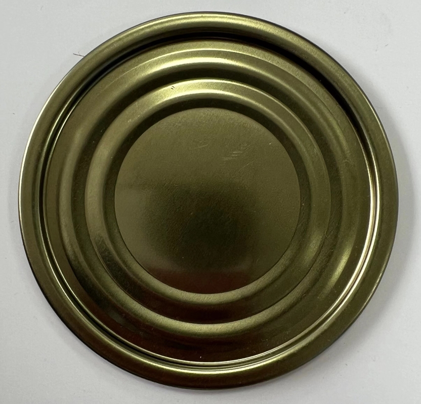 Normal End 200# 50mm Diameter round shape tinplate lid cover for ketchup can bottom