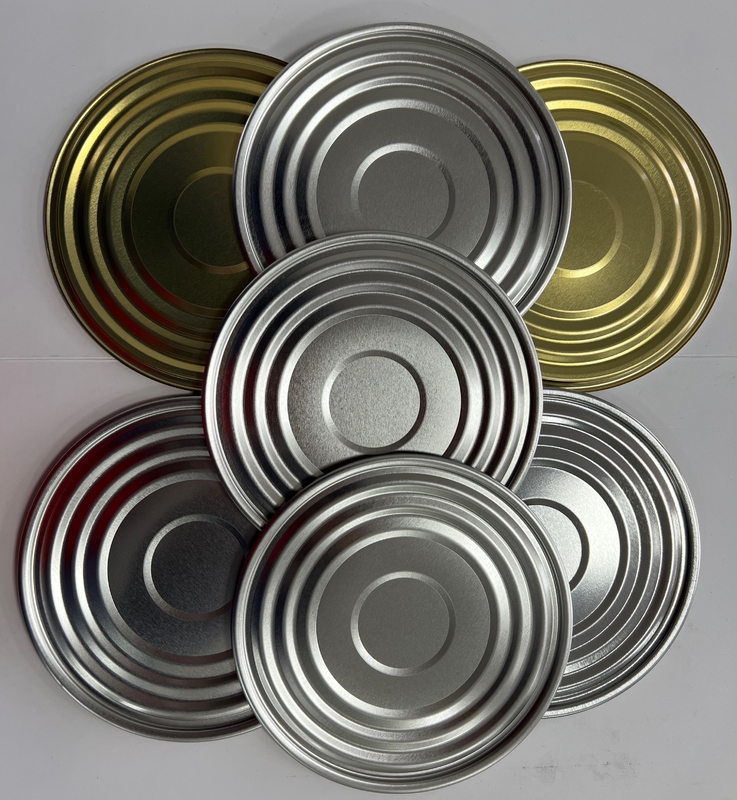 Food Packing Tinplate Tin Can Lids 153mm Diameter Tin Bottom