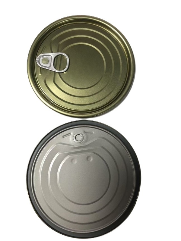 Round Shape EOE #401 99mm Tinplate Lid with Silver Golden or White Aluminum Finish