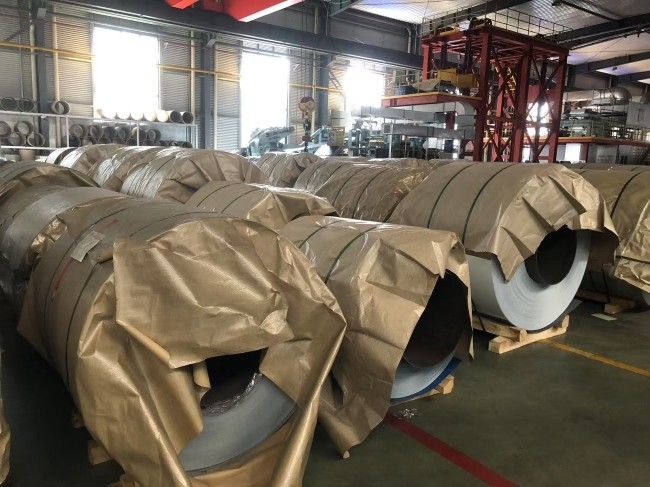 Food Grade SPTE Tinplate Coils For Round Can Cover Tin Lids And Beverage Can Ends