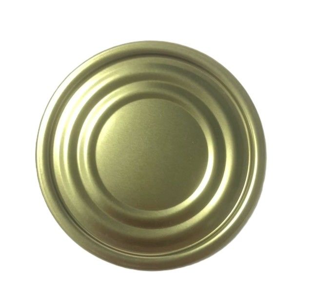 300D 73mm Tinplate Lid for Food Health Can Bottom 0.18mm Thickness TFS Can Lid