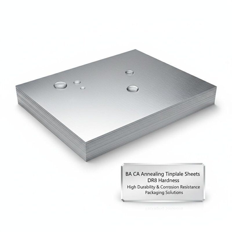 BA CA Annealing Tinplate Sheets DR8 Hardness Crafted for High Durability and Corrosion Resistance in Packaging Solutions