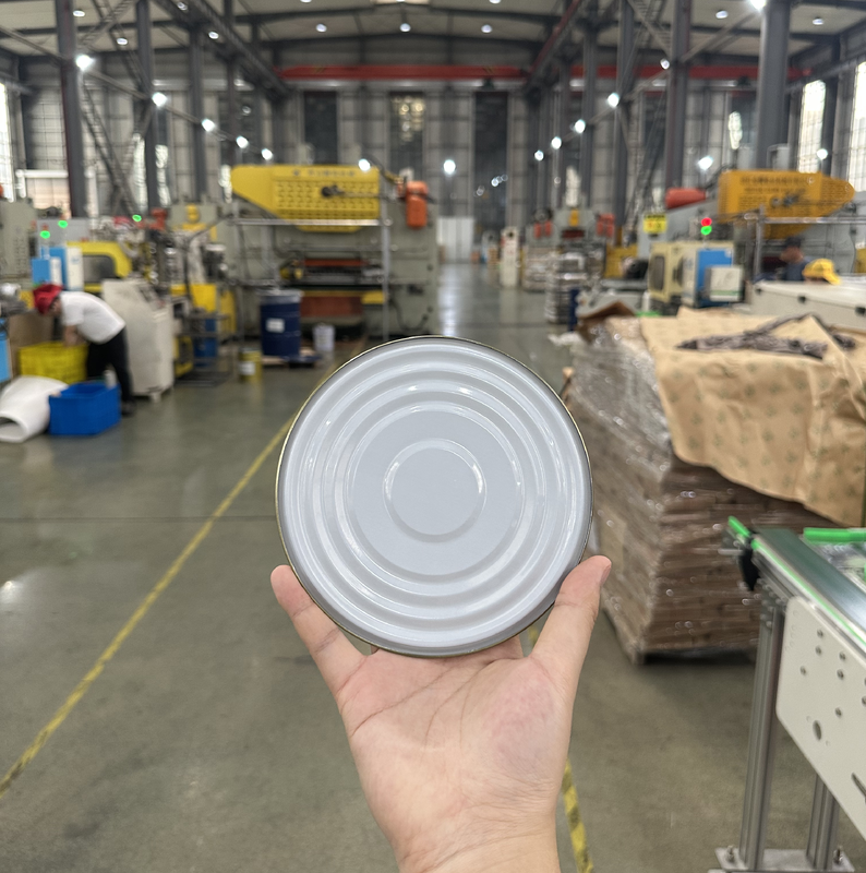 Heavy-Duty Anti-Corrosion Sealing Technology: Model 603D 153mm Industrial Food Can Ends