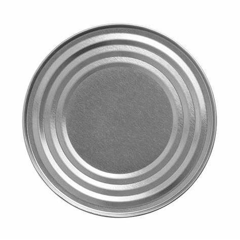 99mm  52.3mm 83.3mm Metal Tinplate Round Lid For Cans Bottoms Cover