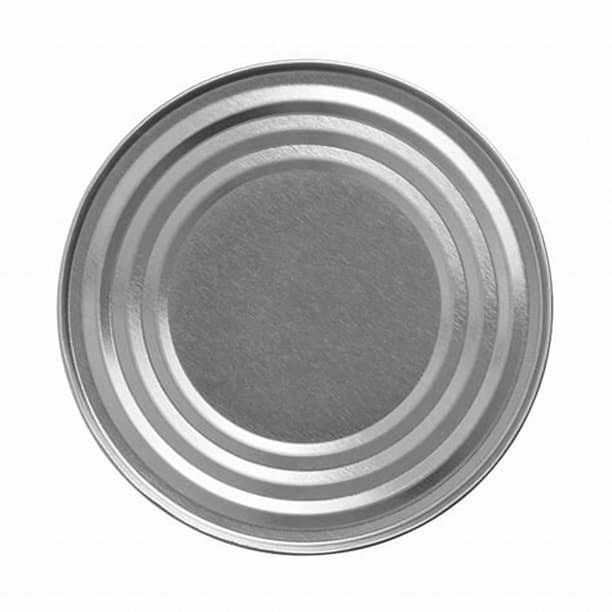 Food Packing Electrolytic Tin Can 52mm,73mm, 83mm, 153mm Lids Tinplate Lid tin cover