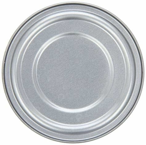 603# Food Packaging Dia 153mm Tinplate Bottom Lids Normal Tinned Round Bottle End