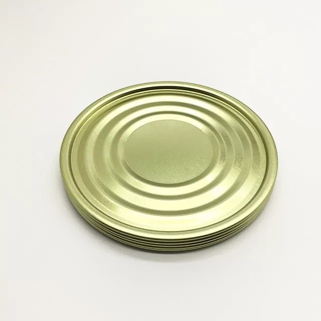 0.17mm 0.18mm 0.19mm 0.20mm 0.21mm thickness Gold Silver Iron Round Tin Can Lids TINPLATE COVER tin lid bottom