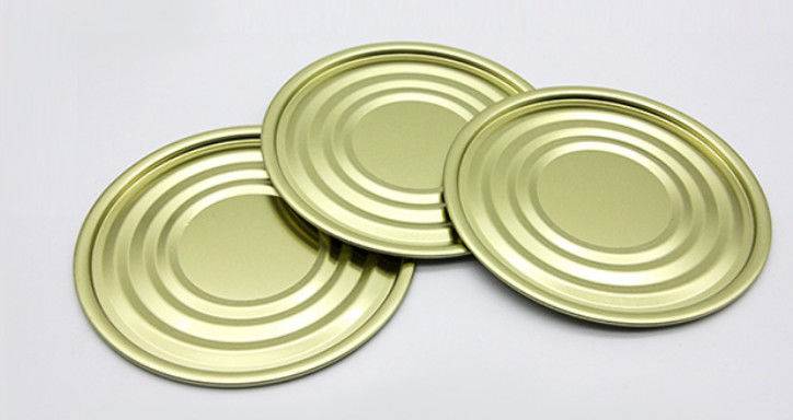 307# 83mm  tin bottom normal open end with dimple for food can tinplate can bottom lid cover